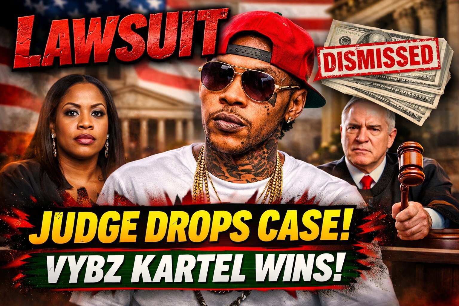 Vybz Kartel $6 million Lawsuit Against Him Dismissed – Details About His US Visa Revealed