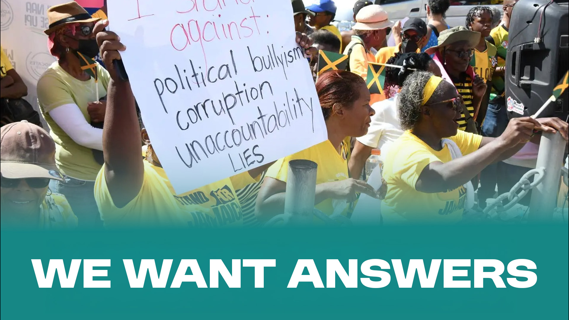 Protesters Demand Answers Over Jamaica’s TCN Agreement With the US