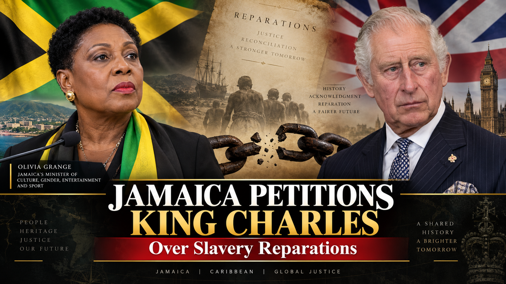 Jamaica to Petition King Charles III Over Slavery Reparations