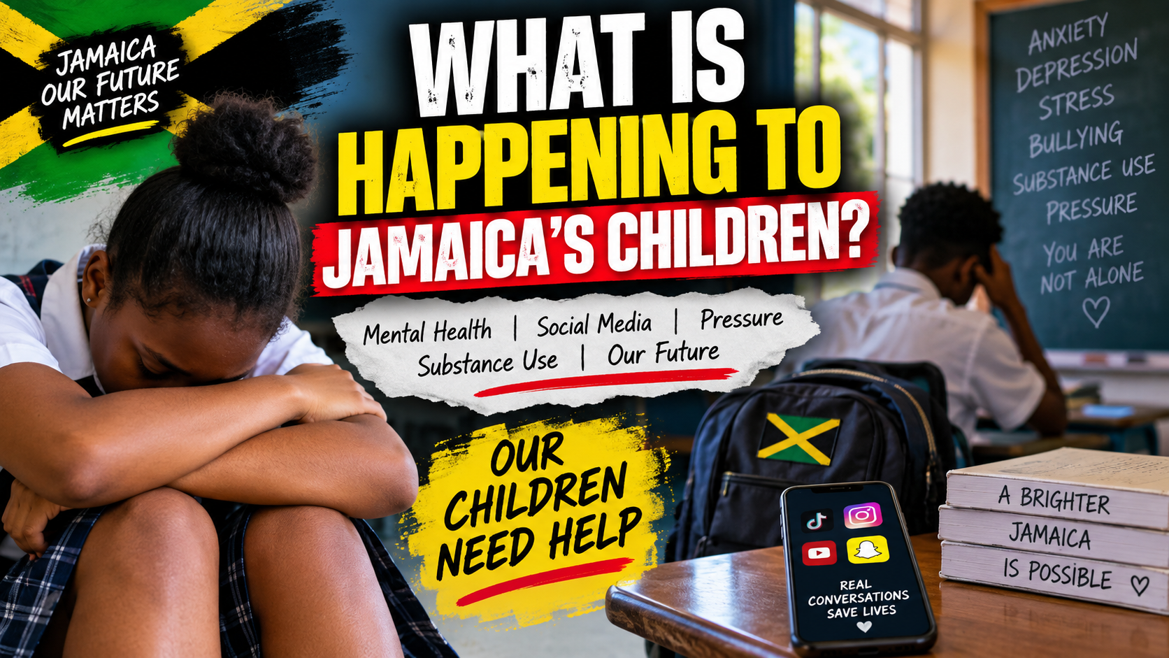 Jamaica Student Mental Health Crisis is Getting WORSE