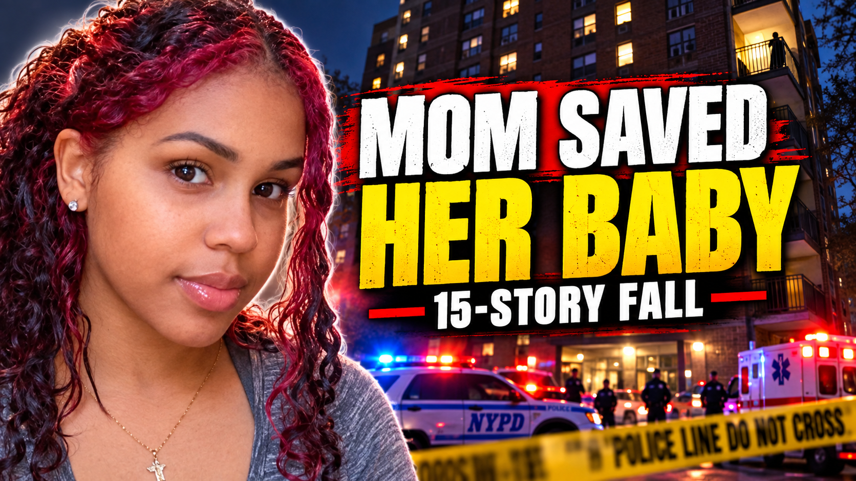23yo Woman Pushed From The 15th Floor With Her Baby; Police Investigating the Homicide