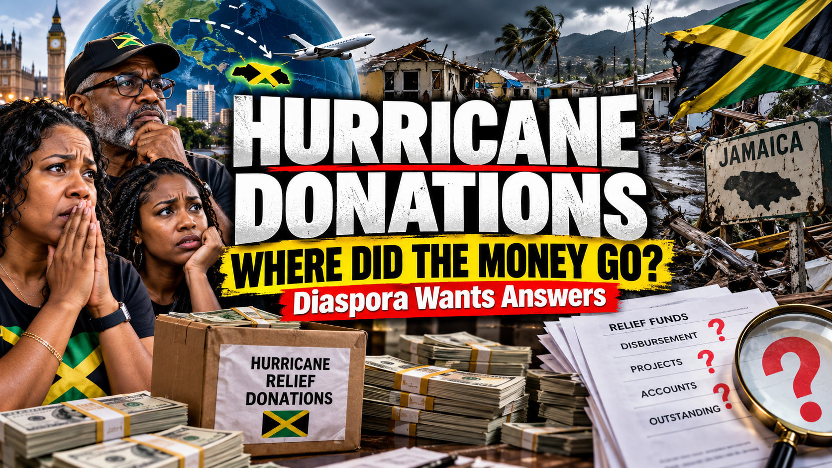 Jamaicans Overseas Want Answers: Where Did The Hurricane Donations Go?