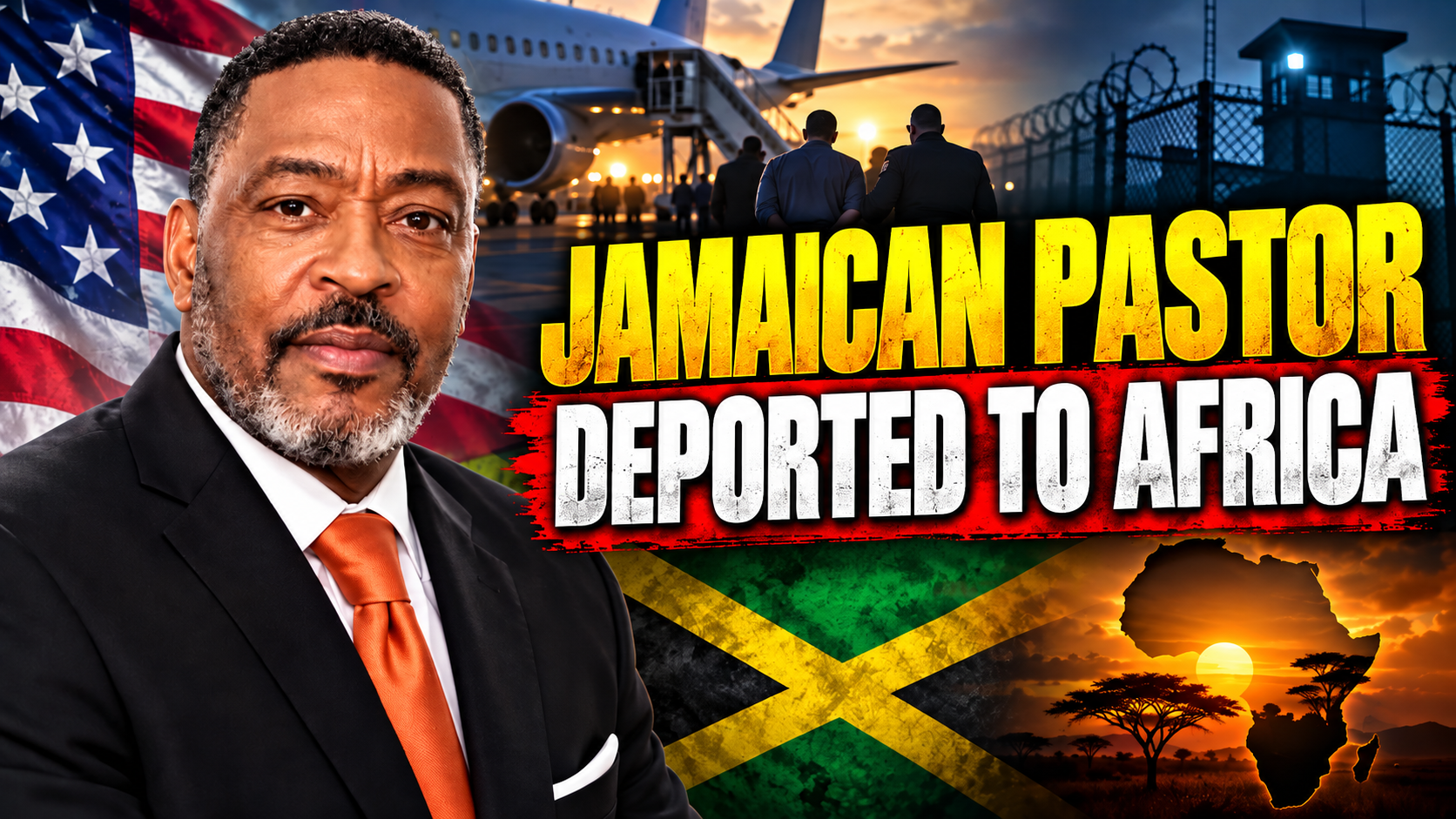 Jamaican Pastor Deported From US to African Prison After 44 yrs in US